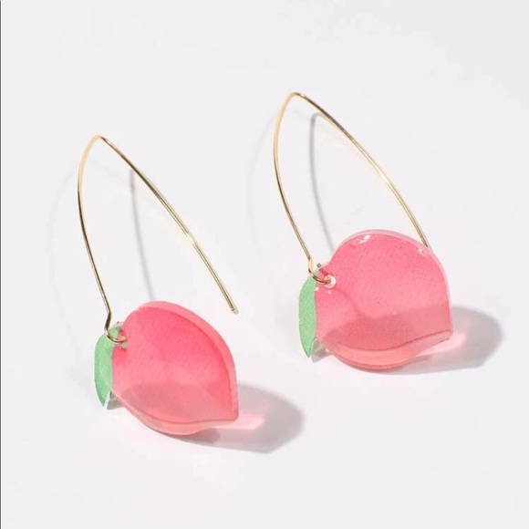 Jewelry - New peachy Peach Drop Earrings